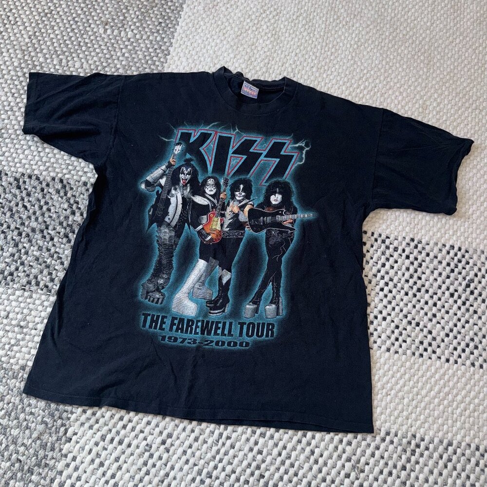 Vintage 2000 KISS Farewell World Tour Tshirt